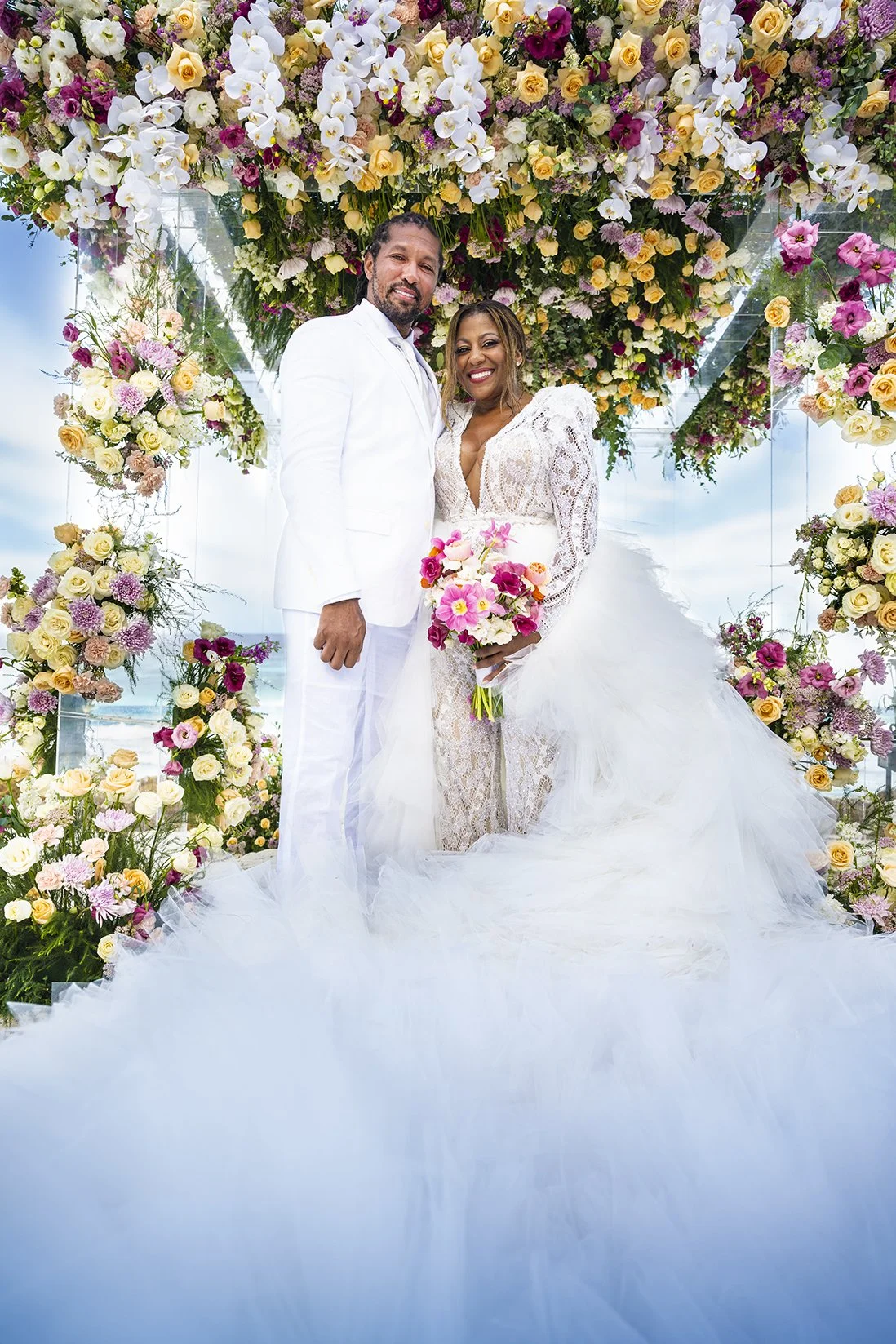Wedding portrait photographed by Sederrick Raphiel